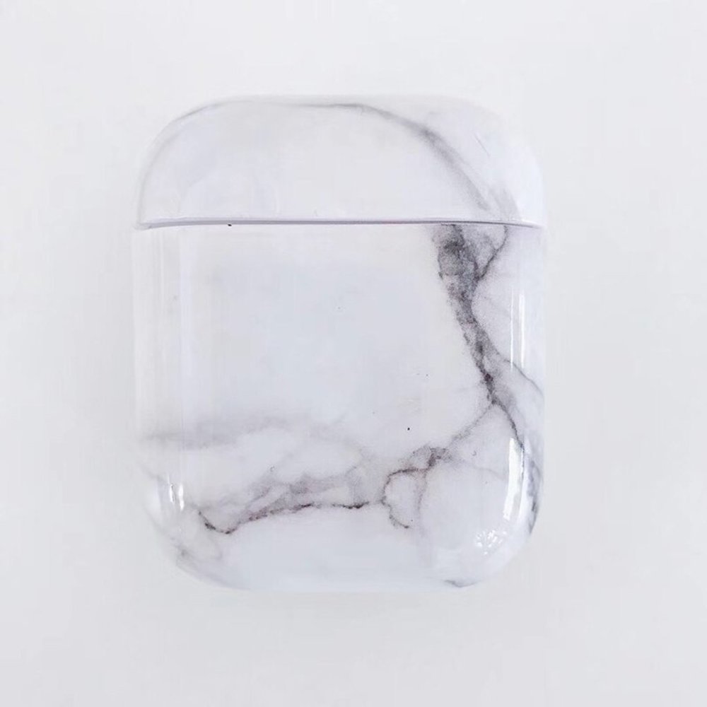 NEW Marble Hard Apple Airpods 1 2 Pro case - Picture 5 of 5
